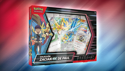 hops-zacian-ex-box-169-es POKEMON TCG - ZACIAN EX DE PAUL BOX SPA